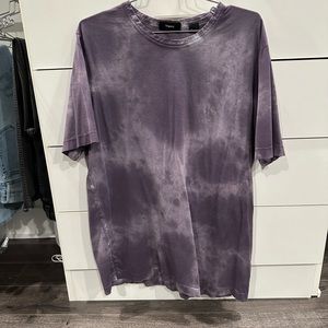 Theory acid wash tee
